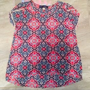 3/$25 Floral Hi-Low Blouse